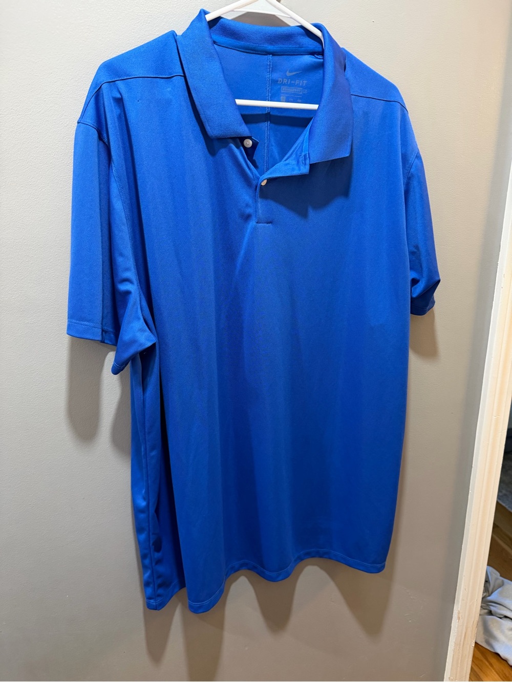 Nike Men's Royal Blue Dri-FIT Polo